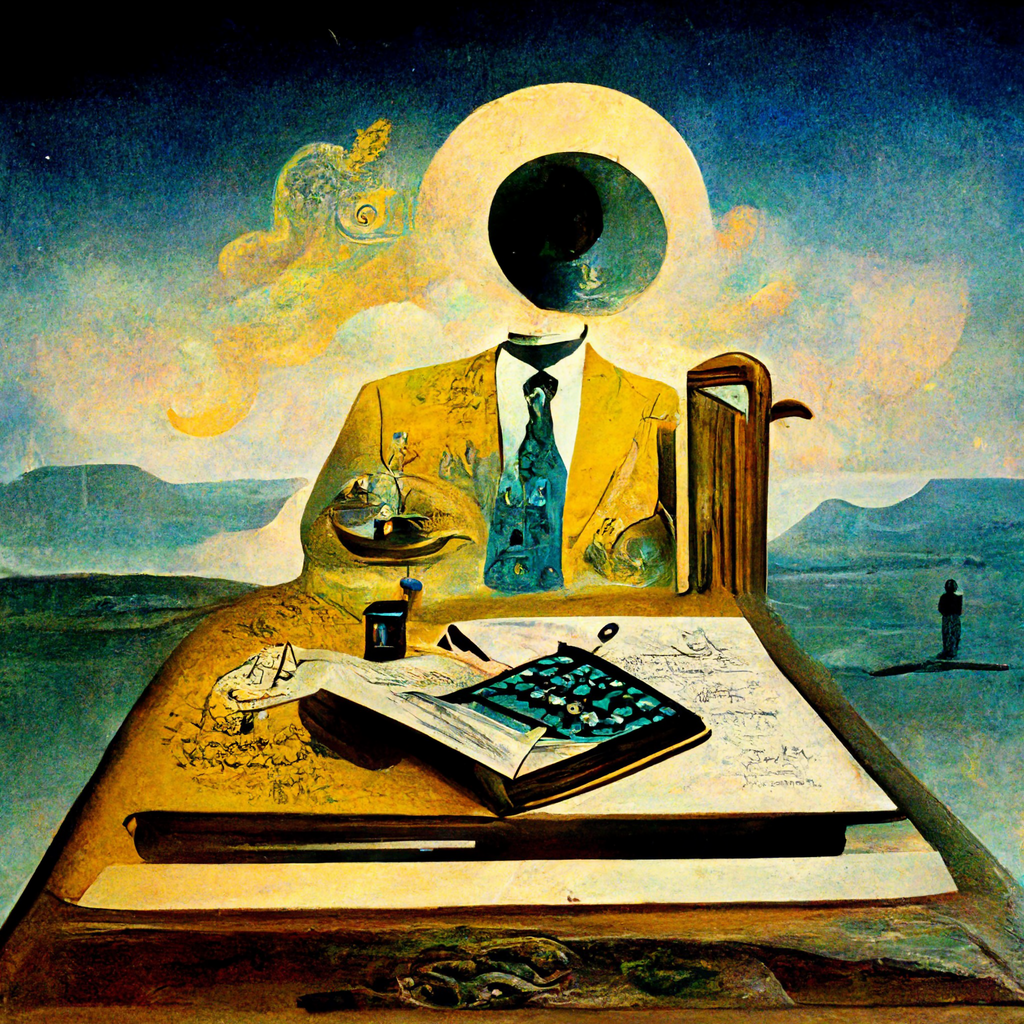 "The Accountant" by Salvador Dali